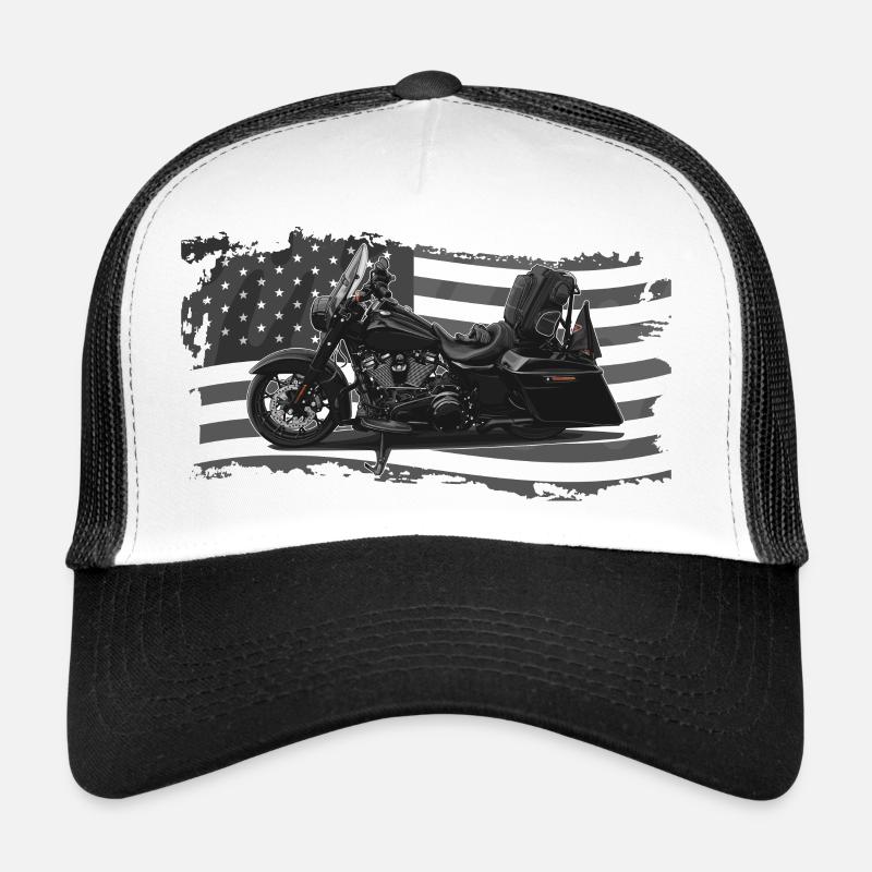 Chopper // Custom // Motorcycle Trucker Cap
