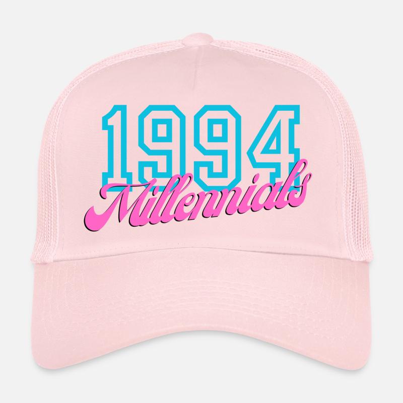1994 Millennials Retro Date Design Trucker Cap
