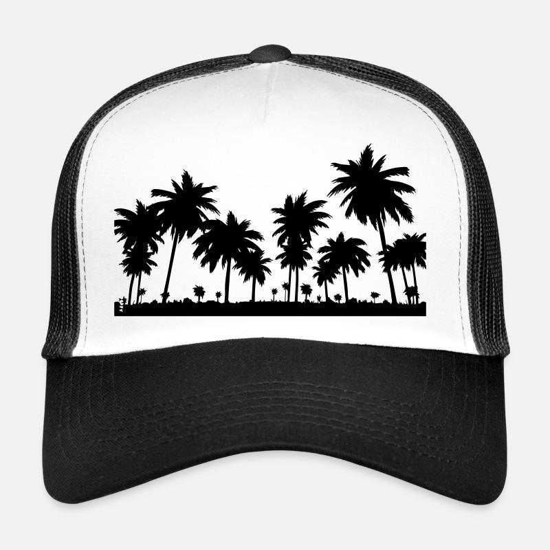Palm trees Trucker Cap