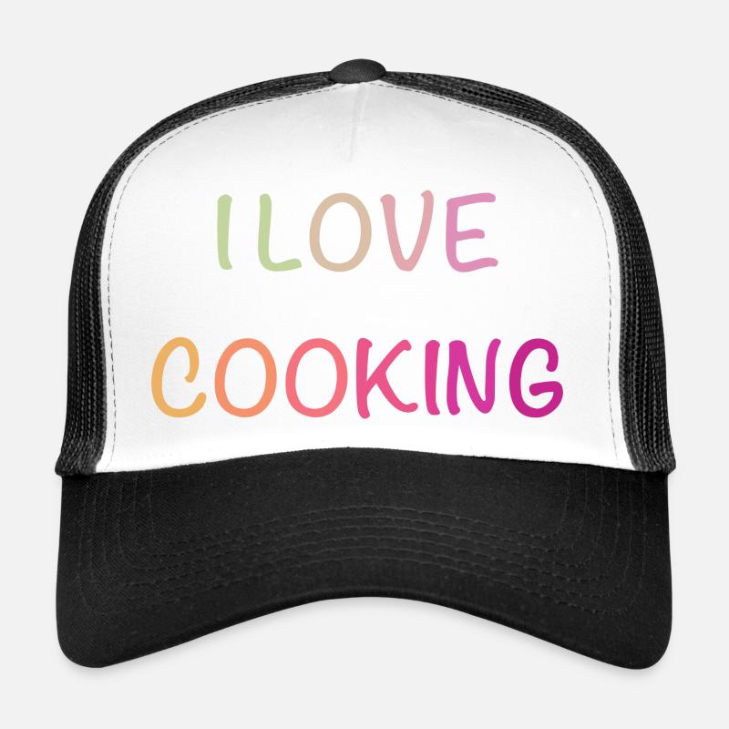 Pastell-Liebe Kochen Shirt Trucker Cap