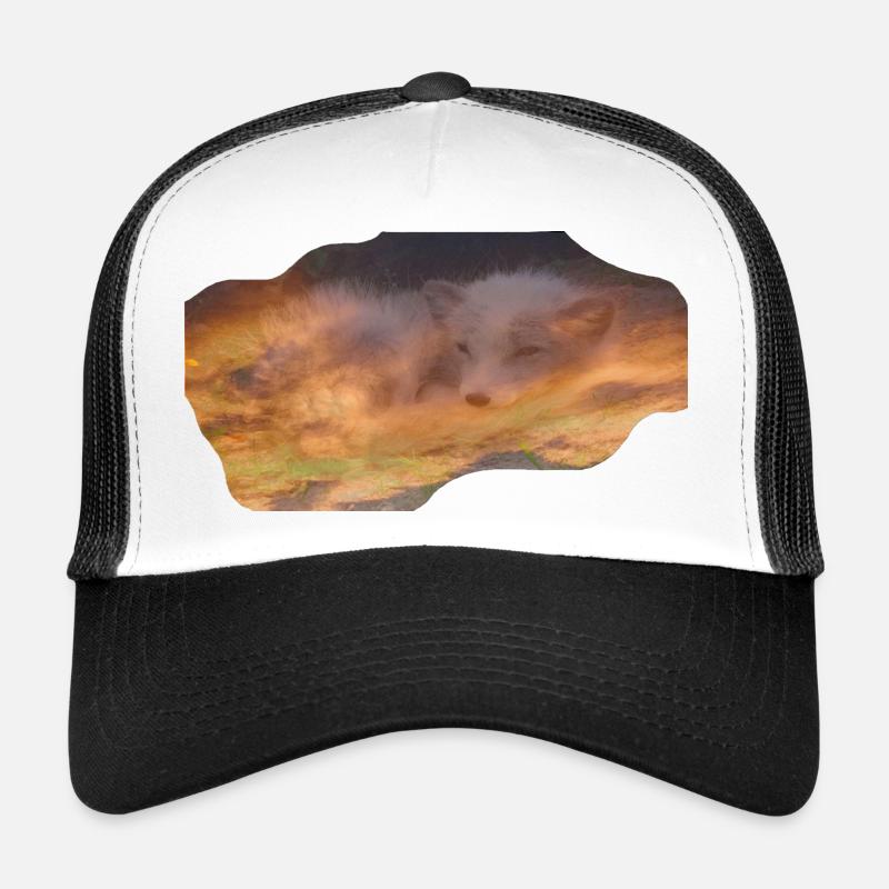 träumender Polarfuchs Trucker Cap