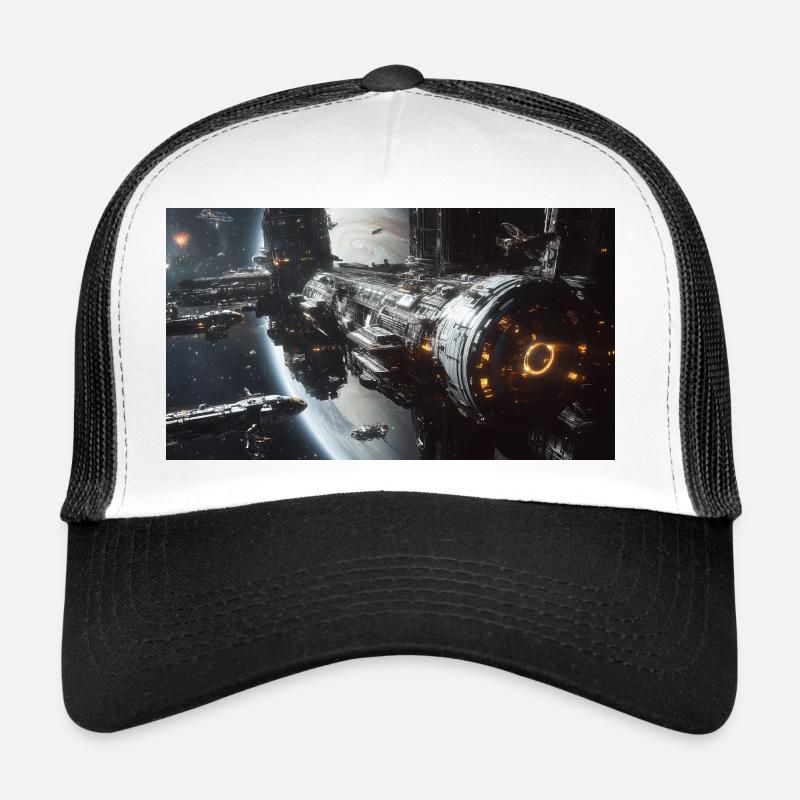 Lost in Space 1 1 - Trucker Cap - white/black