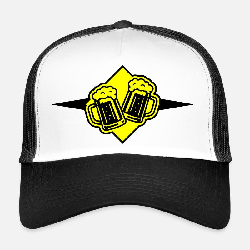 Chope à bière Icône de la bière Casquette trucker 