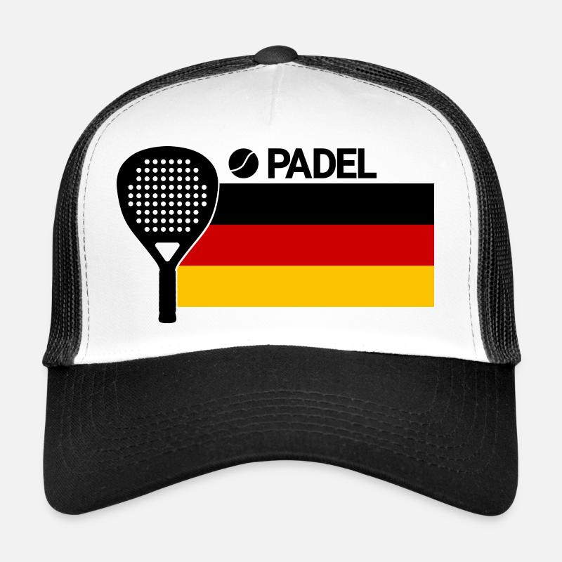 Raquette de padel | Drapeau allemand Casquette trucker 