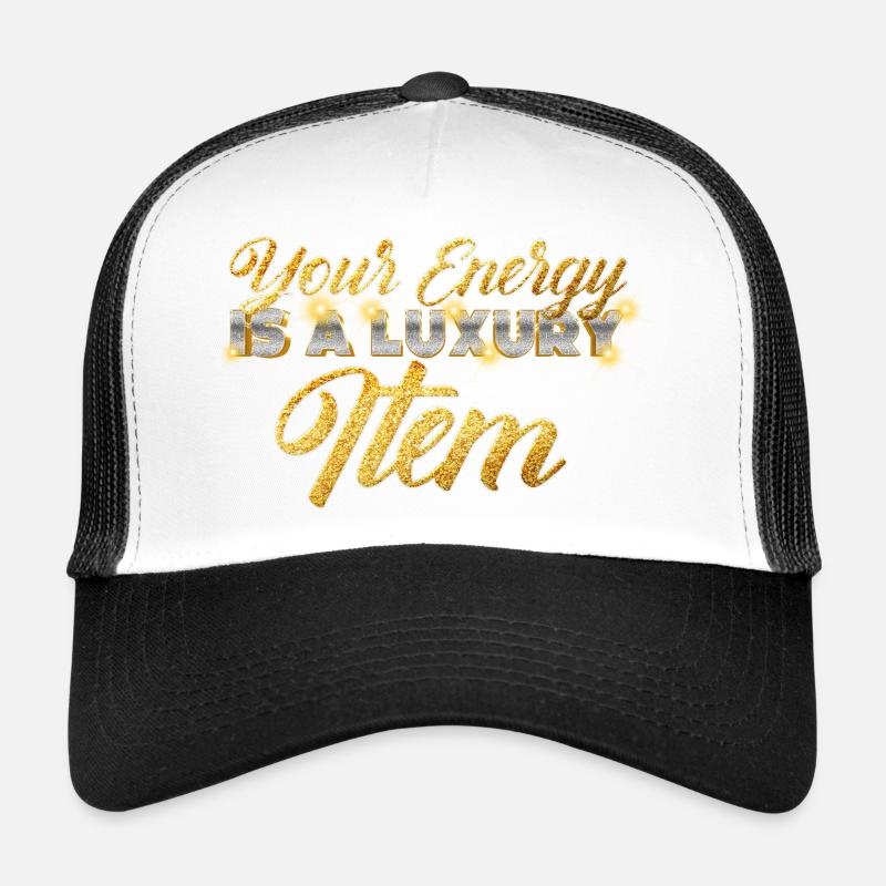 Votre énergie est un design d’article de luxe Casquette trucker 