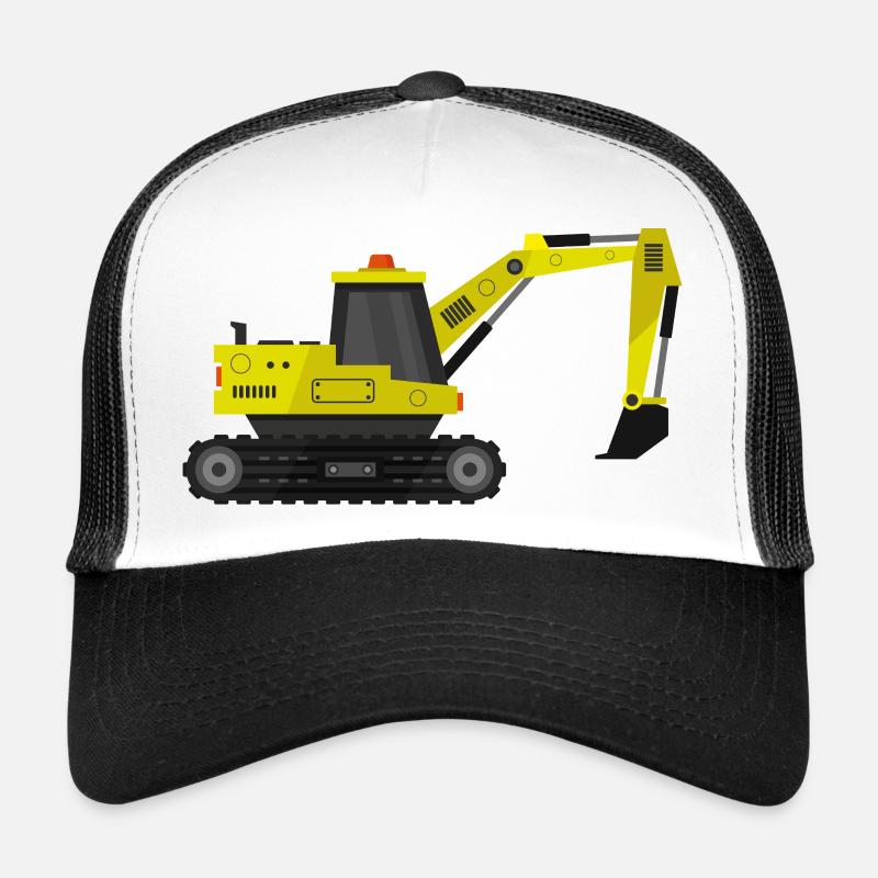 Bagger - Trucker Cap - Weiß/Schwarz