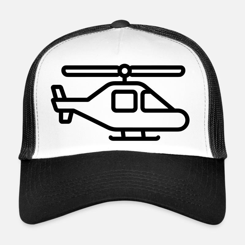 hélicoptère Casquette trucker 