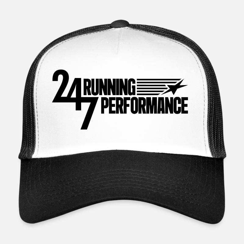 247 running performance Trucker Cap