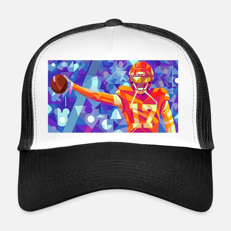 Geometric Marshal in Action Trucker Cap