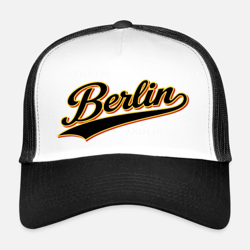 Je me suis perdu à Berlin et j’ai adoré ça Casquette trucker 
