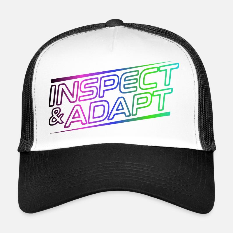 Inspect & Adapt, Agile Coach Scrum Mug Trucker Cap
