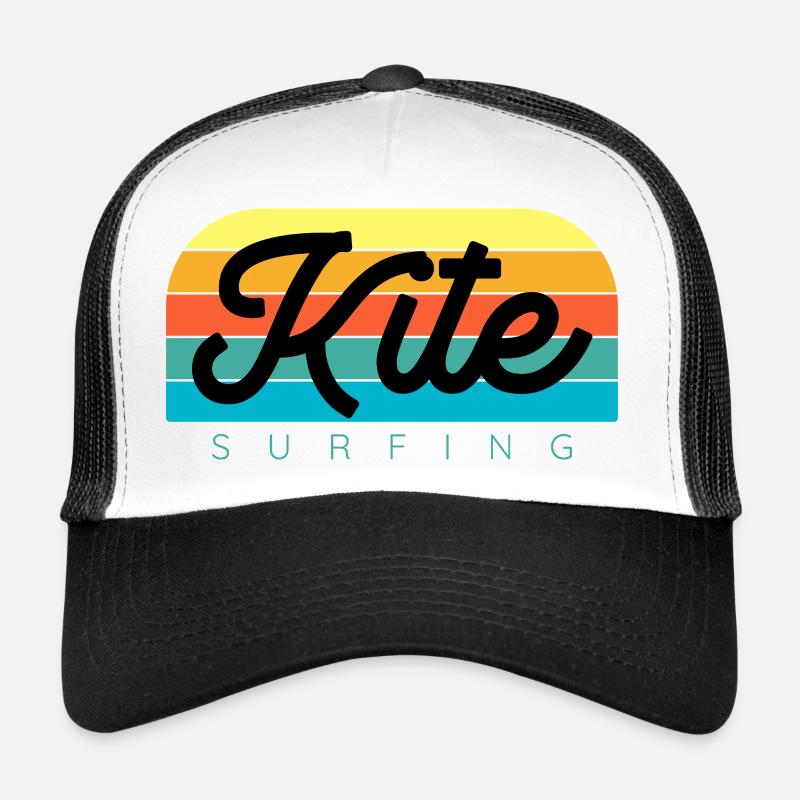 Kitesurfer Kiteboard Kitesurfing Kitesurf Trucker Cap