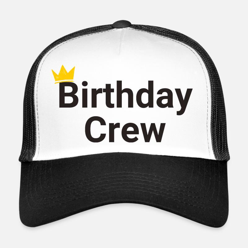 Birthday Crew Trucker Cap