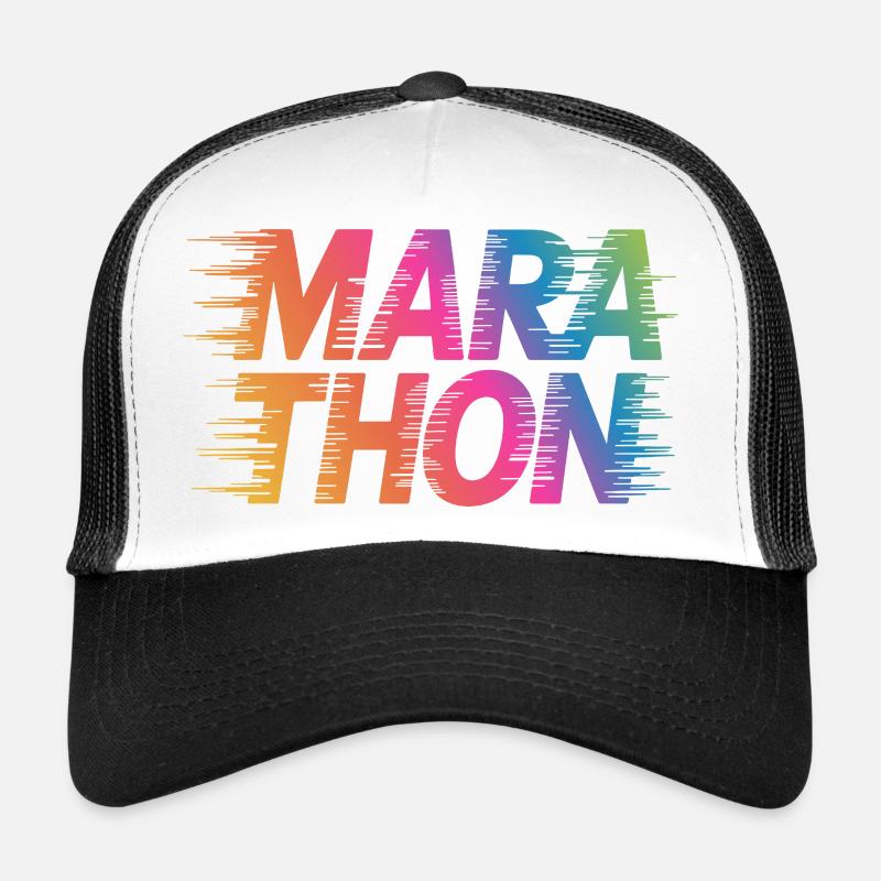 Marathon Gradient Sprintfarben Trucker Cap
