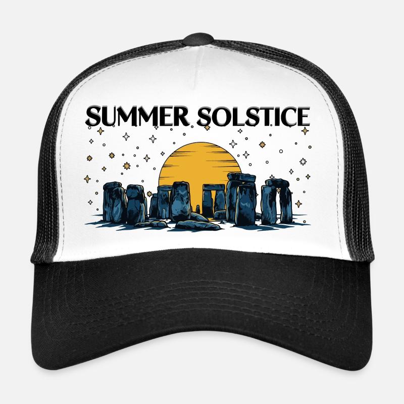 Litha Pagan Summer Solstice Midsummer Midsommar Trucker Cap