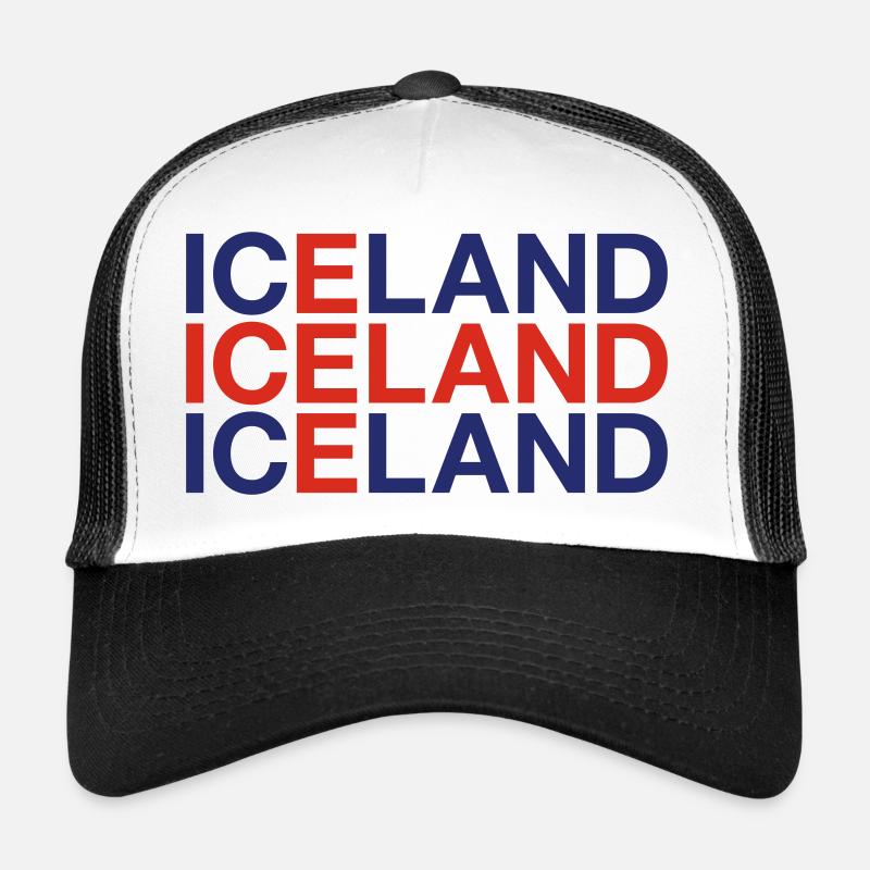 ICELAND Iceland flag Trucker Cap