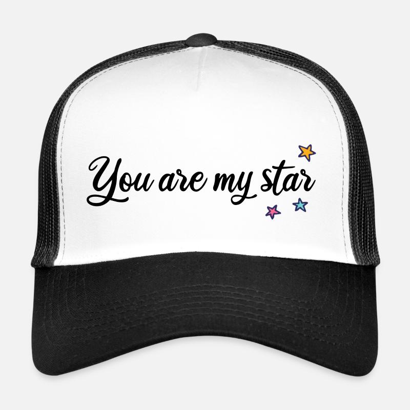 Tu es mon étoile Casquette trucker 
