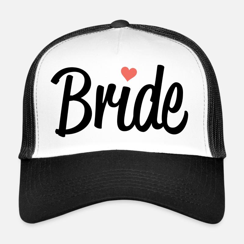 Bride - Trucker Cap - Weiß/Schwarz
