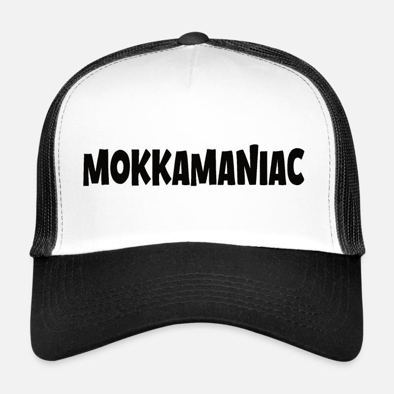Coffee saying black Mochamaniac Trucker Cap