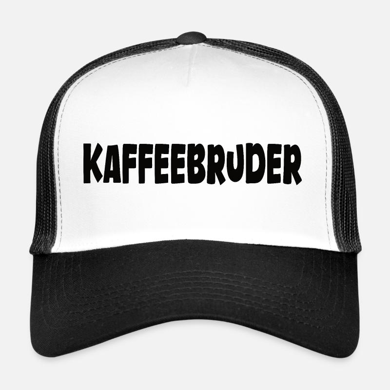 Kaffee Spruch lustig - Kaffeebruder Trucker Cap