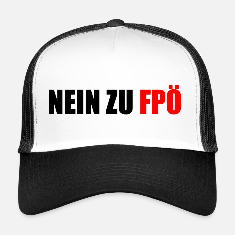 Non à fpö Casquette trucker 