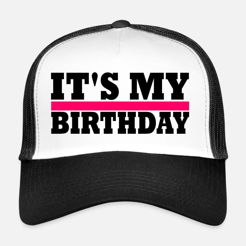 anniversaire Casquette trucker 