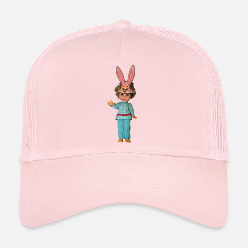 Hasen Puppe Trucker Cap