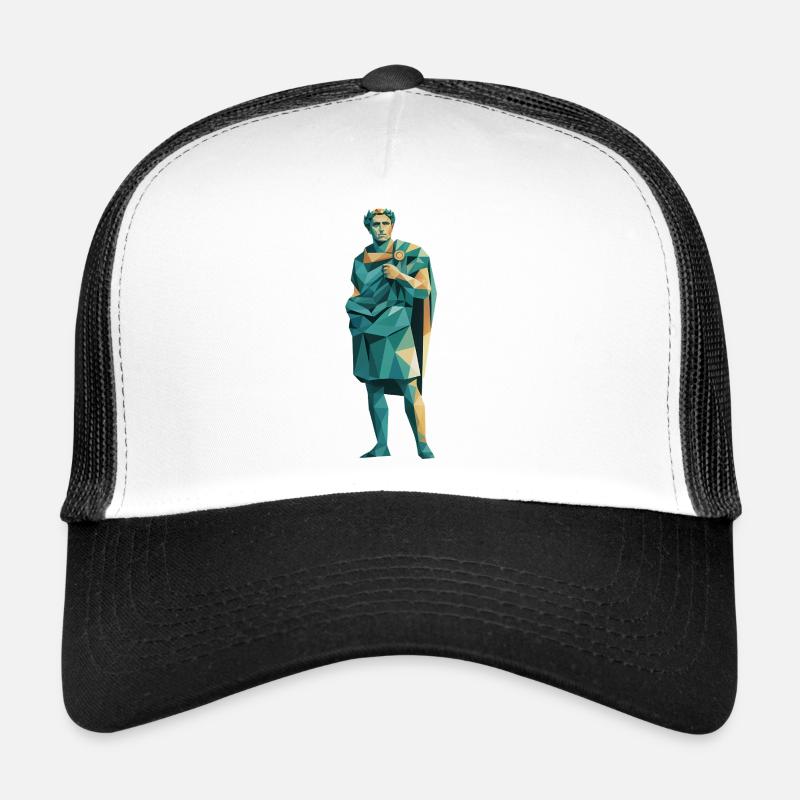Caesar - Cooles Geschichtslogo Trucker Cap