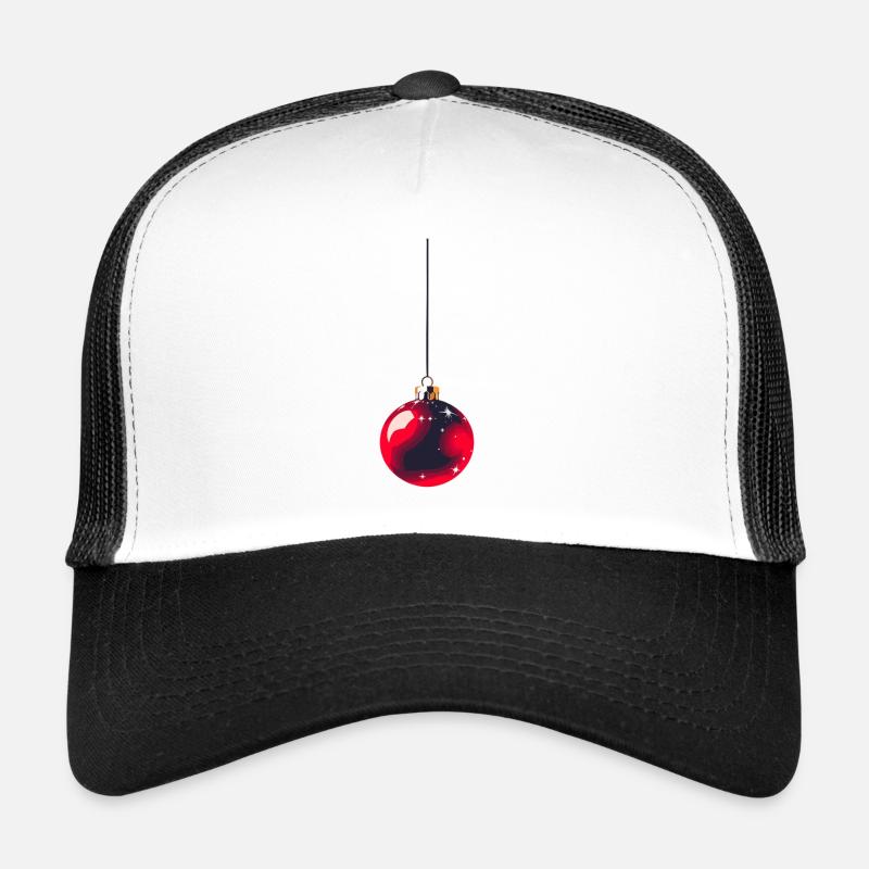 Galaxy Christmas Ornaments Trucker Cap