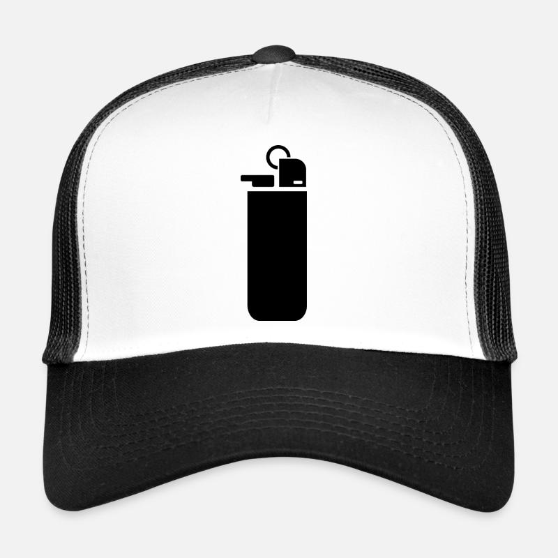 Cigarette Lighter Trucker Cap