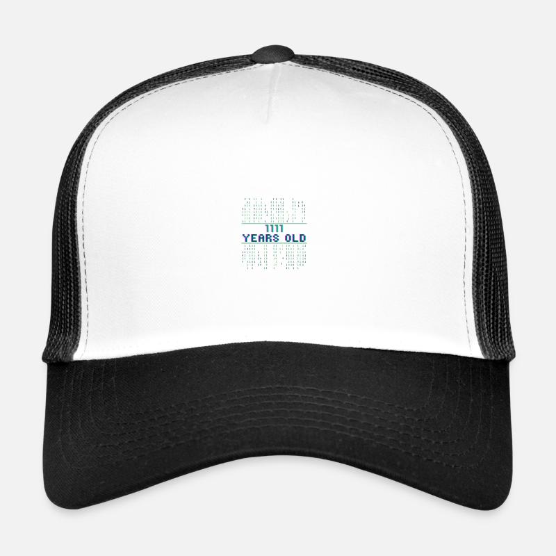 15. Geburtstag 15 Jahre alt Binärcode Coder Trucker Cap