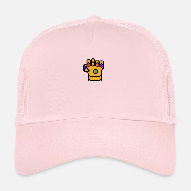 Handschuh thanos Pixelkunst Trucker Cap