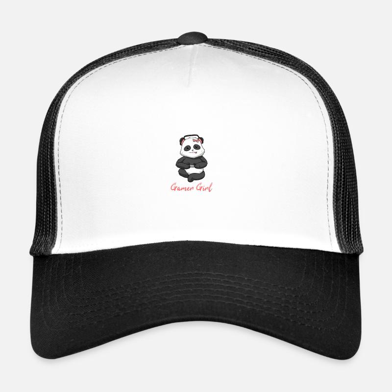 Panda Mädchen Unglaublich Liebe Herz I Geschenk Trucker Cap