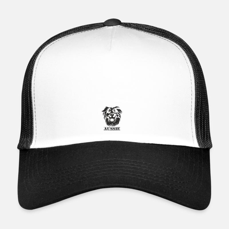 Aussie - Trucker Cap - Weiß/Schwarz