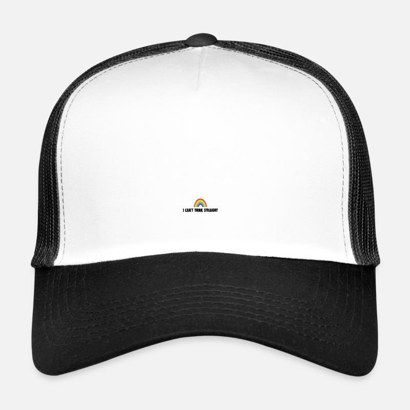 JE N’ARRIVE PAS À PENSER DROIT Casquette trucker 