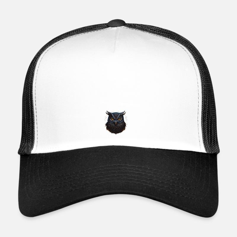 Visage de hiboux mignons Casquette trucker 