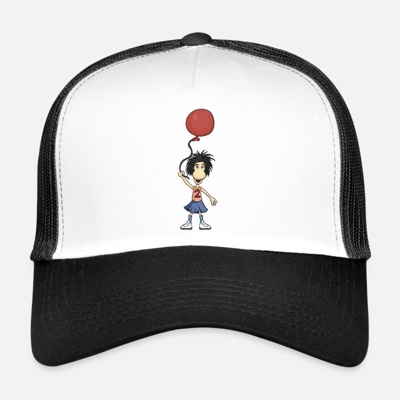 MINNI NOSE - Trucker Cap - white/black
