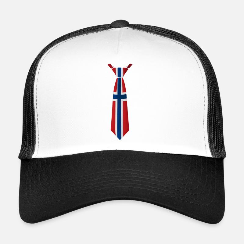 Cravate norvégienne – Conception du drapeau Casquette trucker 