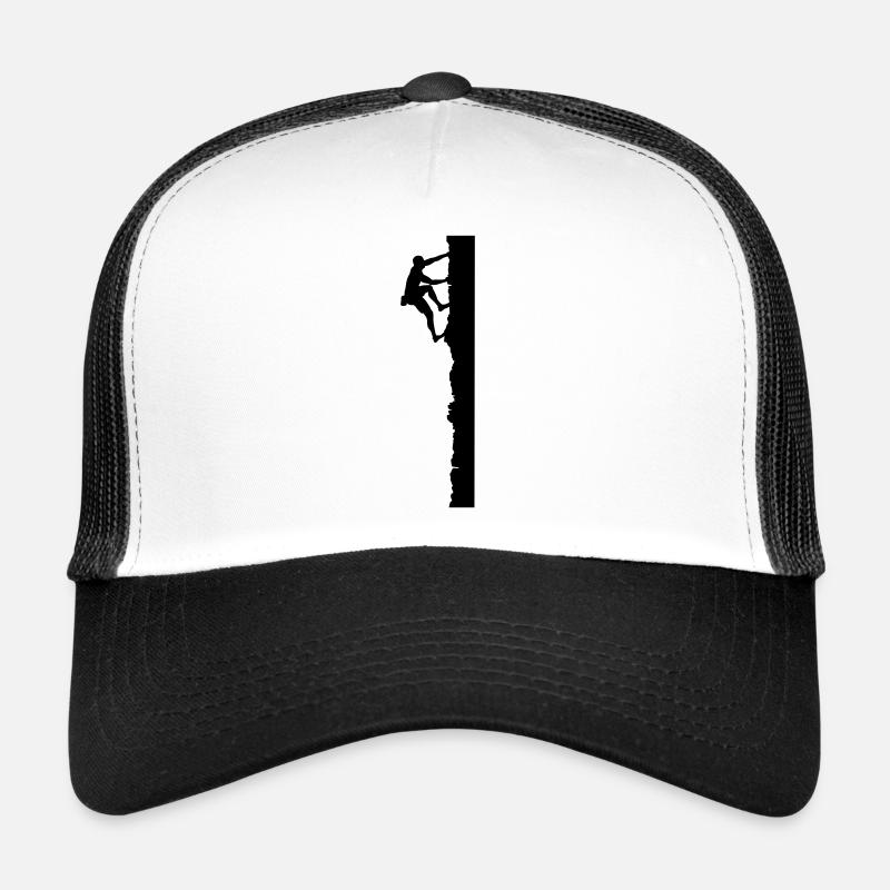 vertical - Trucker Cap - Weiß/Schwarz