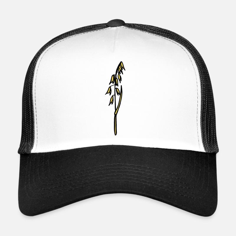 Hafer Ähre Ackerbau lustiges Geschenk Bauernhof Trucker Cap