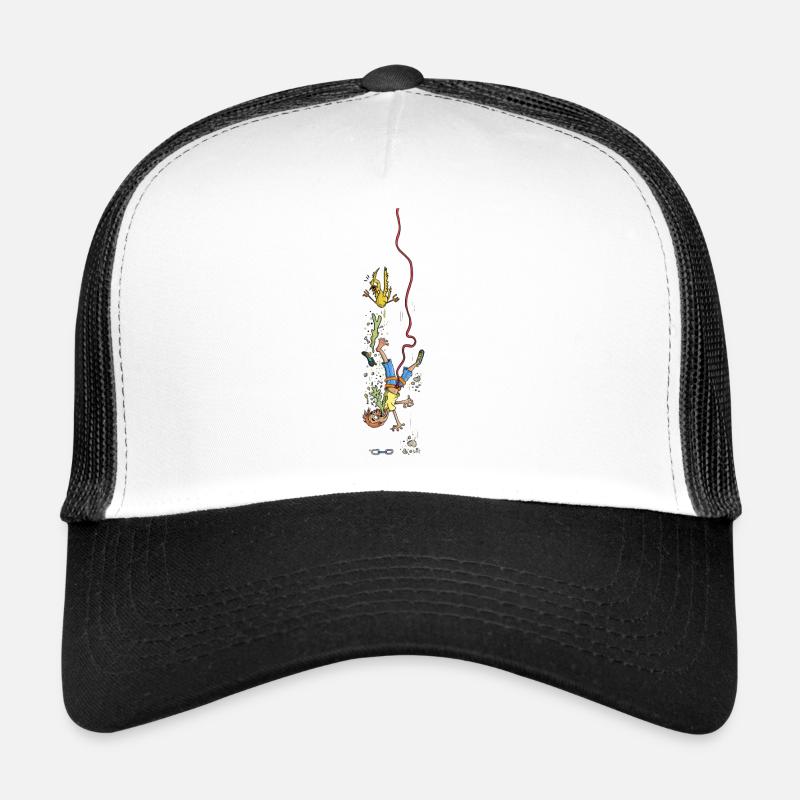 Tomber dans la corde Casquette trucker 
