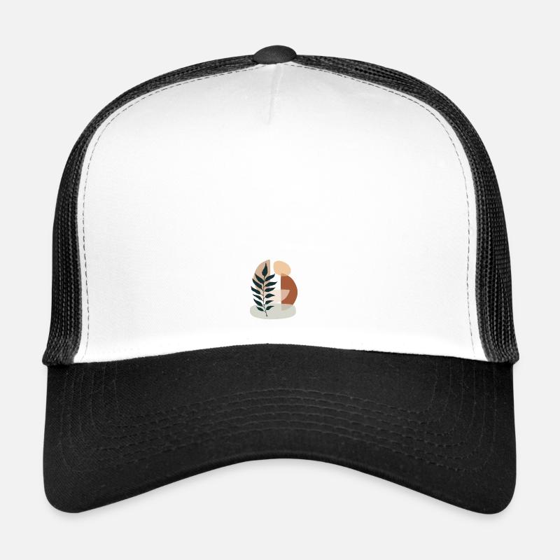 Minimalistic Boho Style Trucker Cap