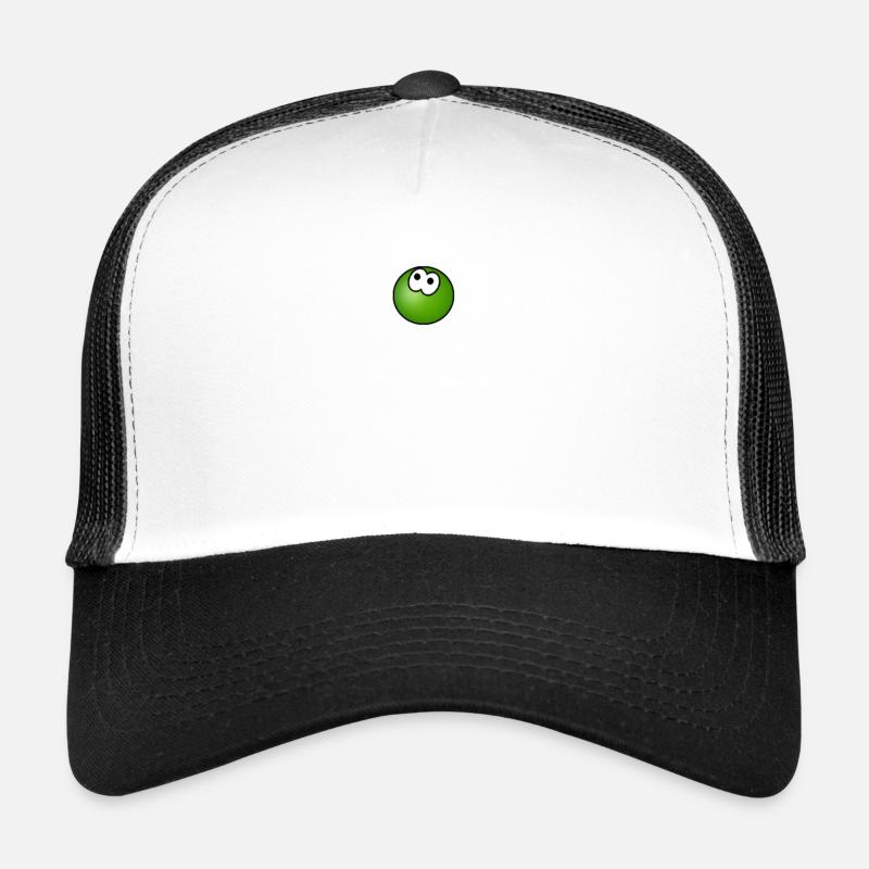 pease - Casquette trucker  - blanc/noir