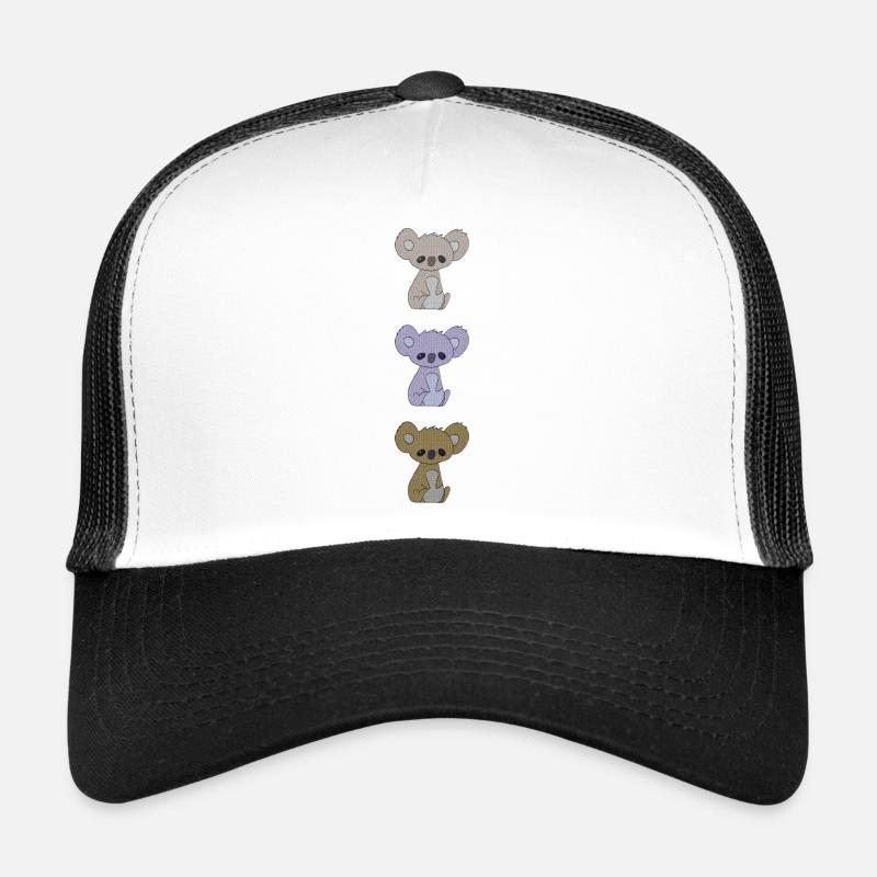 koala dreifach Trucker Cap