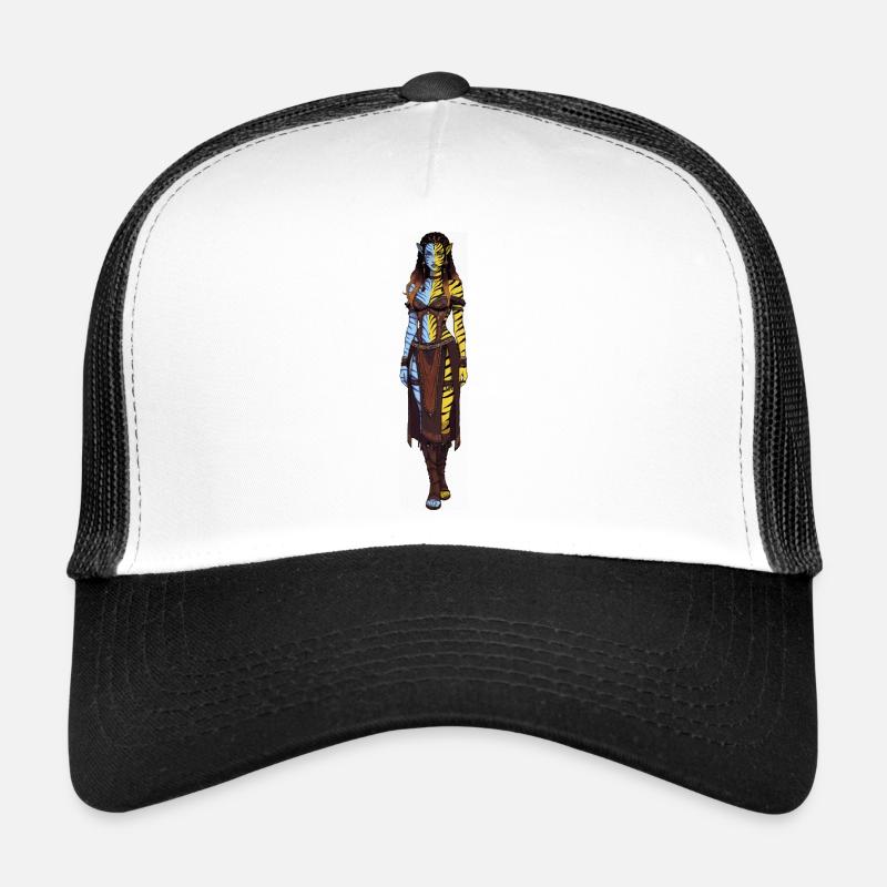 Avatar tiger warrior Trucker Cap