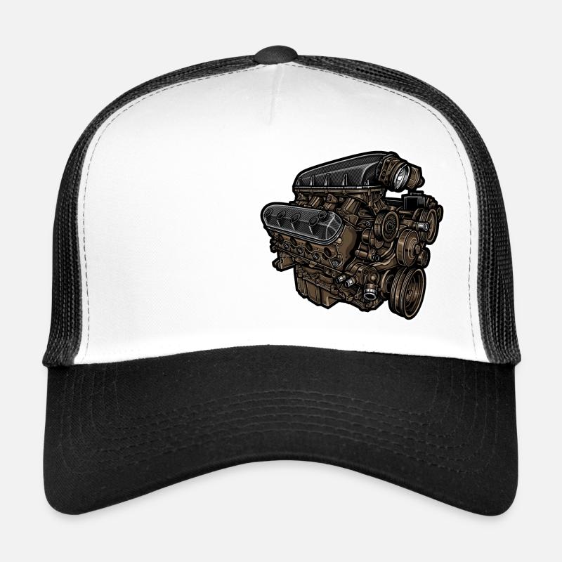 Motorblock // Illustration Trucker Cap