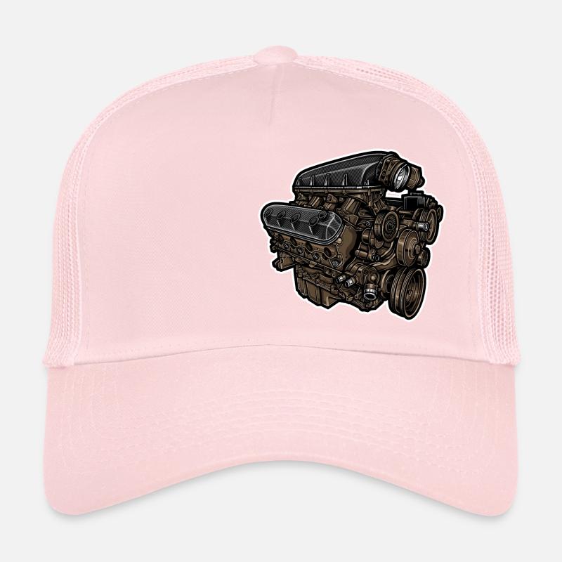 Engine Block // Illustration Trucker Cap