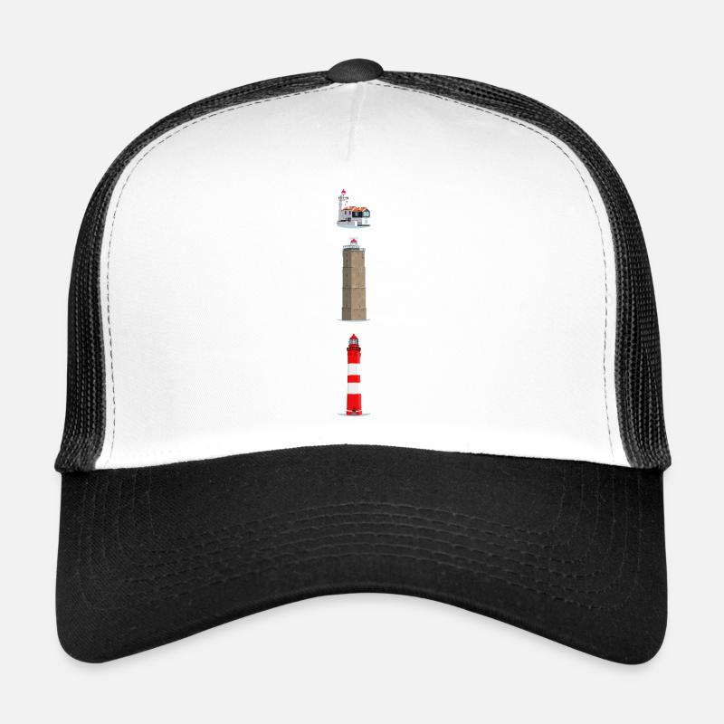 Phares Ameland, Terschelling, Marches Casquette trucker 