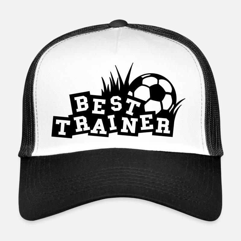 Best Trainer - Trucker Cap - Weiß/Schwarz