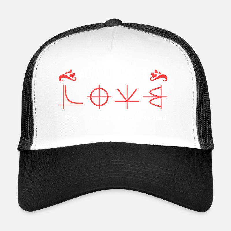 All You Need Is Math Symbole Trucker Cap